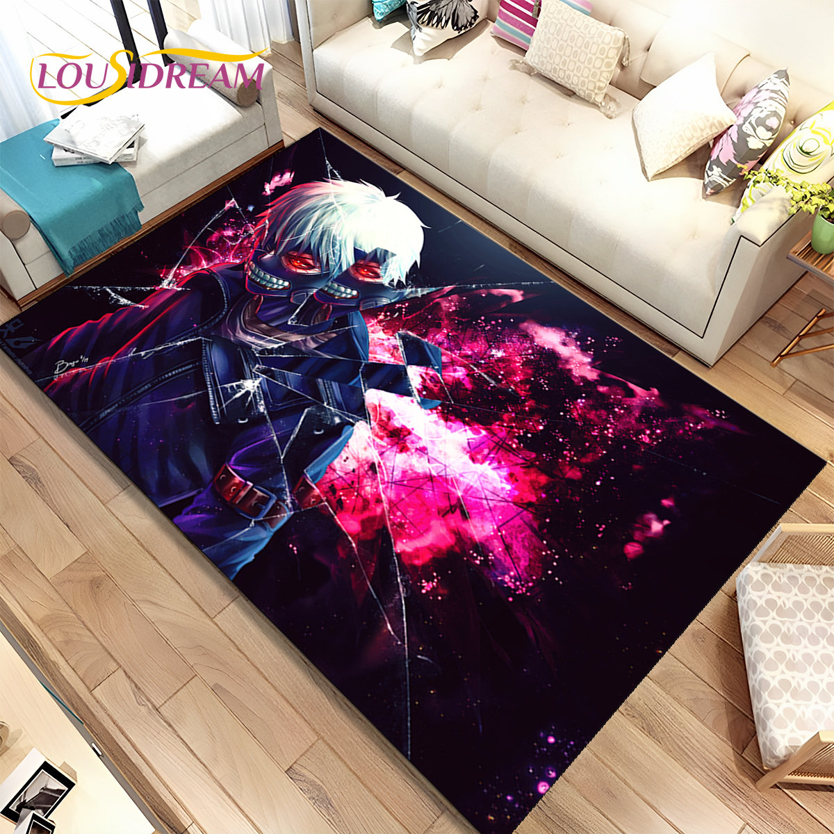 Outdoor Camping Anime - Karpet Area Anime Jepang Tokyo Ghoul,