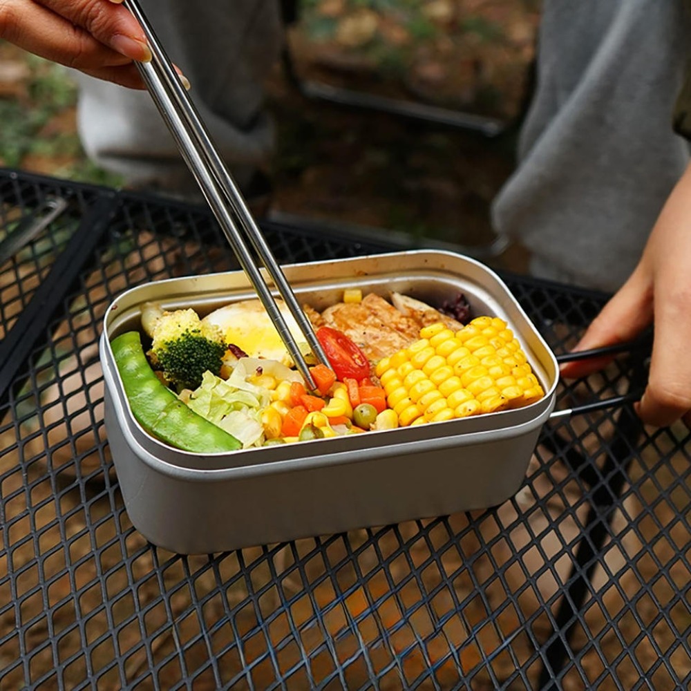 Outdoor Camping Kitchen Set - Peralatan Makan Ultralight Peralatan Masak Camping