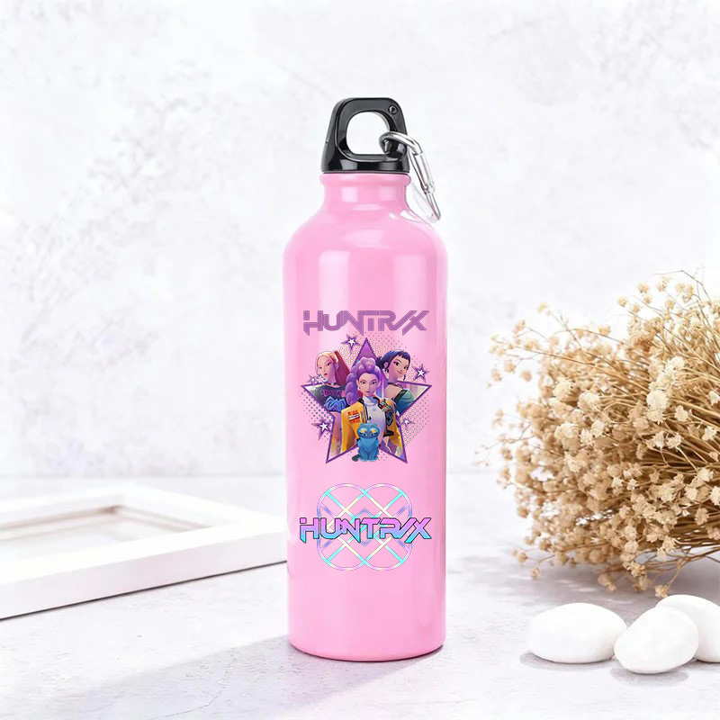 Outdoor Camping Anime - Botol Air Aluminium Gambar Anime, Botol