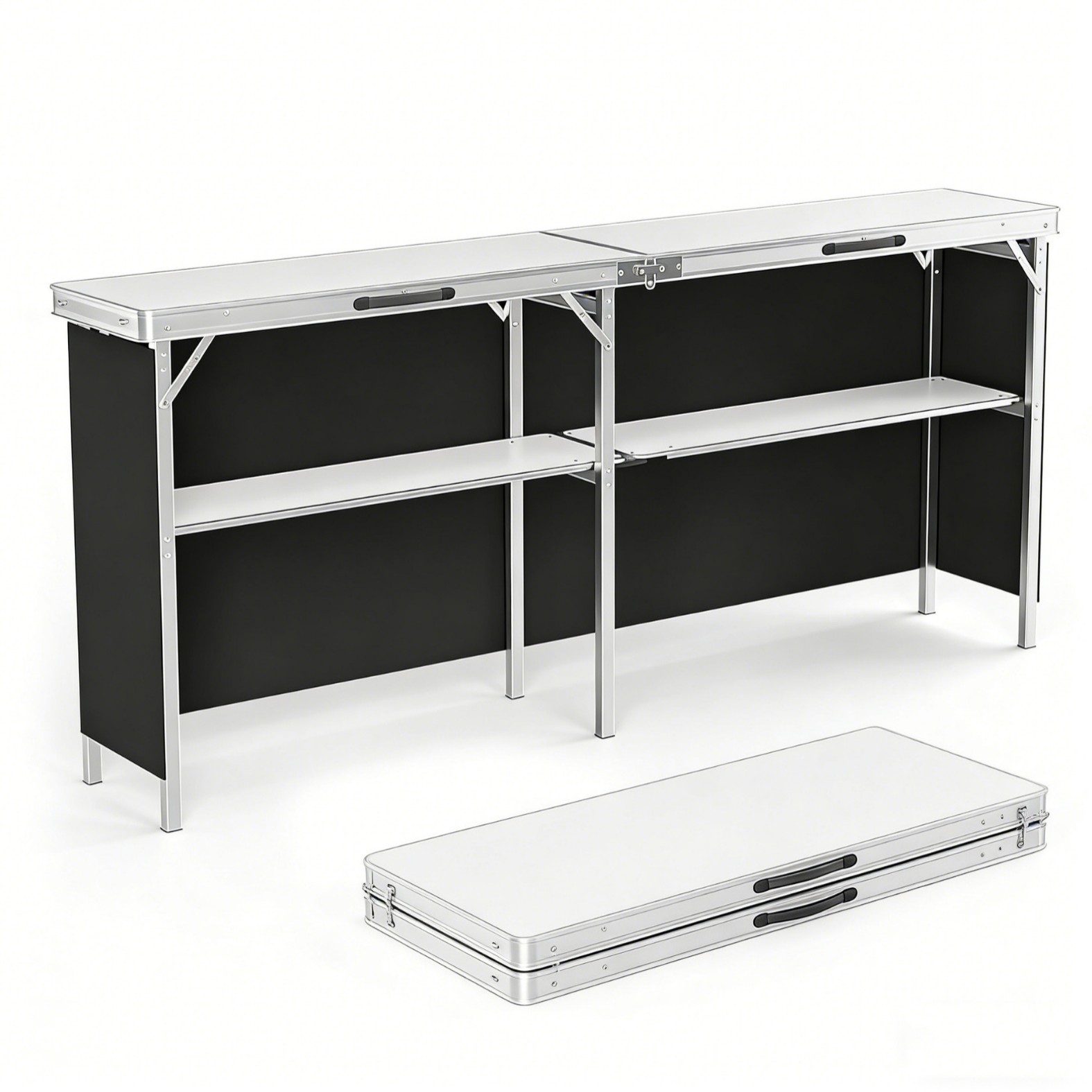 Camp Table Folding - Meja Lipat Luar Ruangan dari Paduan