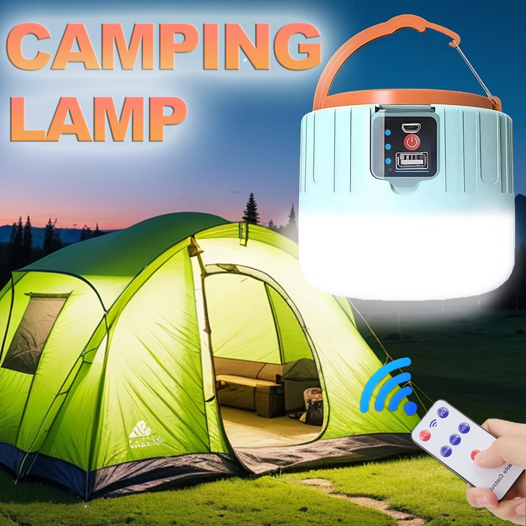 Outdoor Camping Light Portable - Lampu Camping Tenaga Surya LED Isi