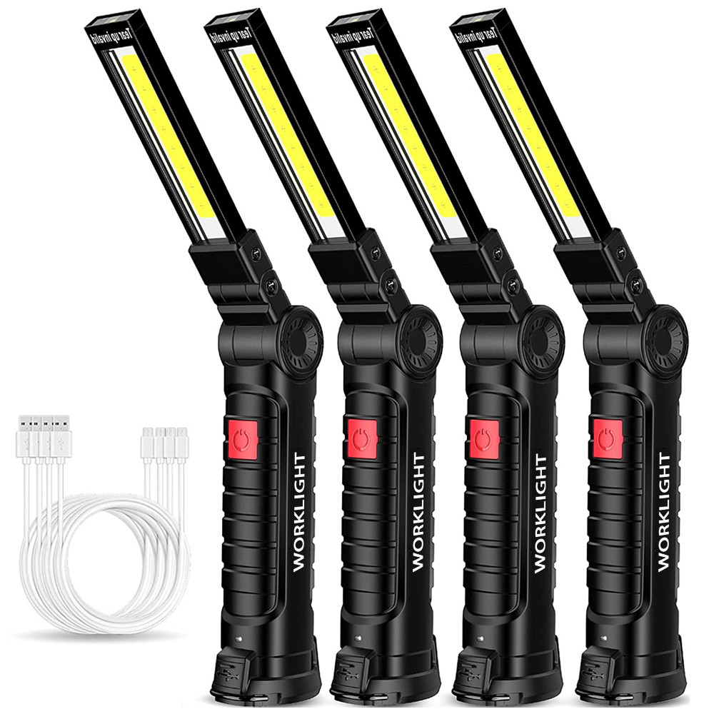 Outdoor Camping Light Portable - Senter LED Lipat Portabel Magnet Kuat