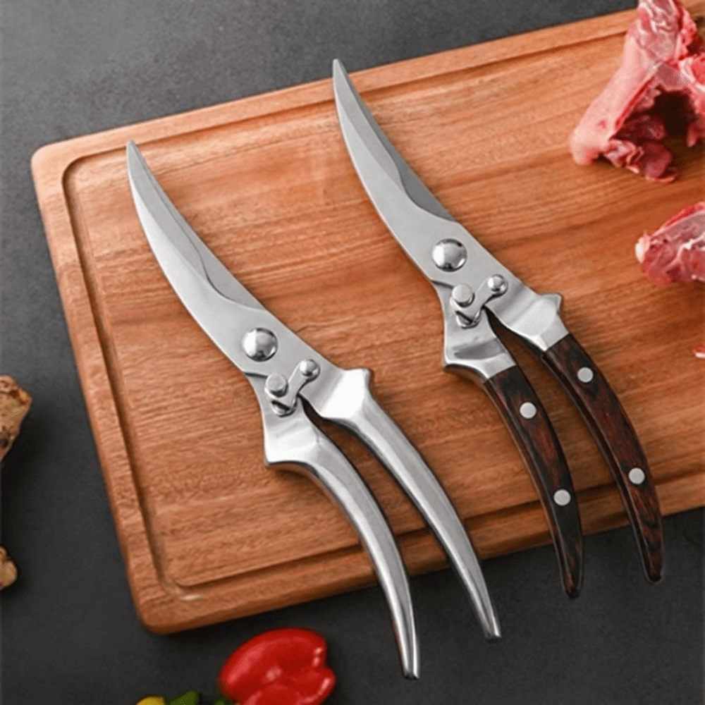Outdoor Camping Kitchen - Gunting Dapur Stainless Steel Tajam Ergonomis