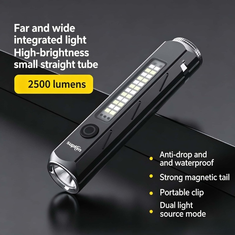 Outdoor Camping Light Portable - Senter LED Cahaya Kuat Pengisian Daya