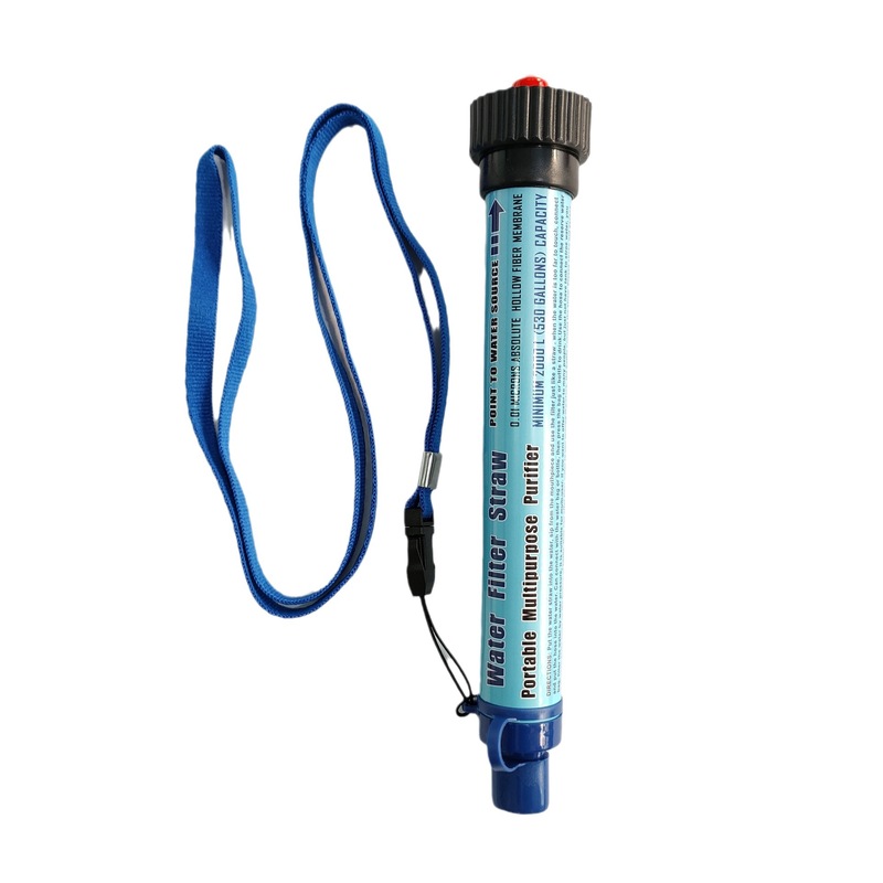 Outdoor Camping Water Filter - Sedotan Pemurni Air Luar Ruangan Premium