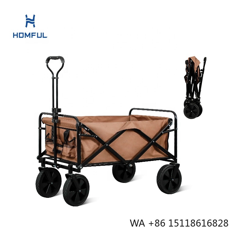 Camp Table Folding - Troli Lipat HOMFUL untuk Memancing, Berkemah,