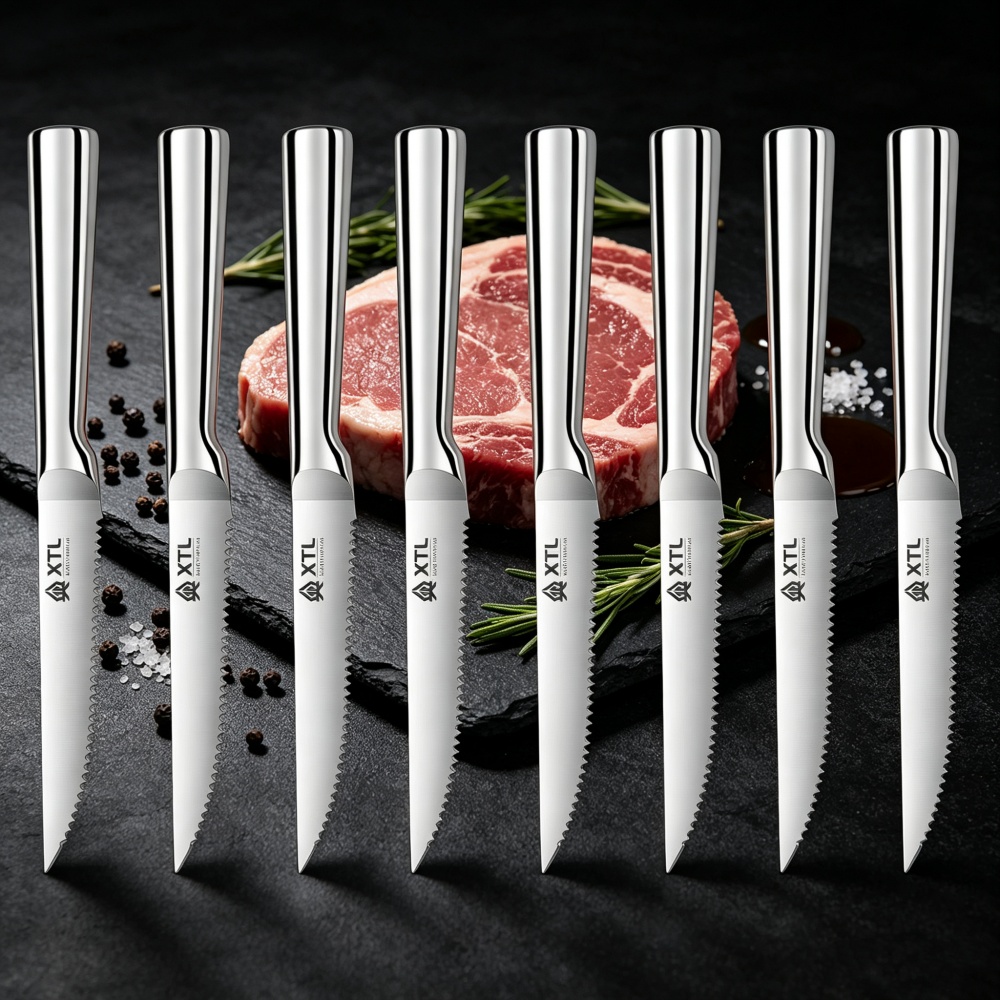 Outdoor Camping Kitchen - Pisau Steak Stainless Steel, Pisau Fillet,