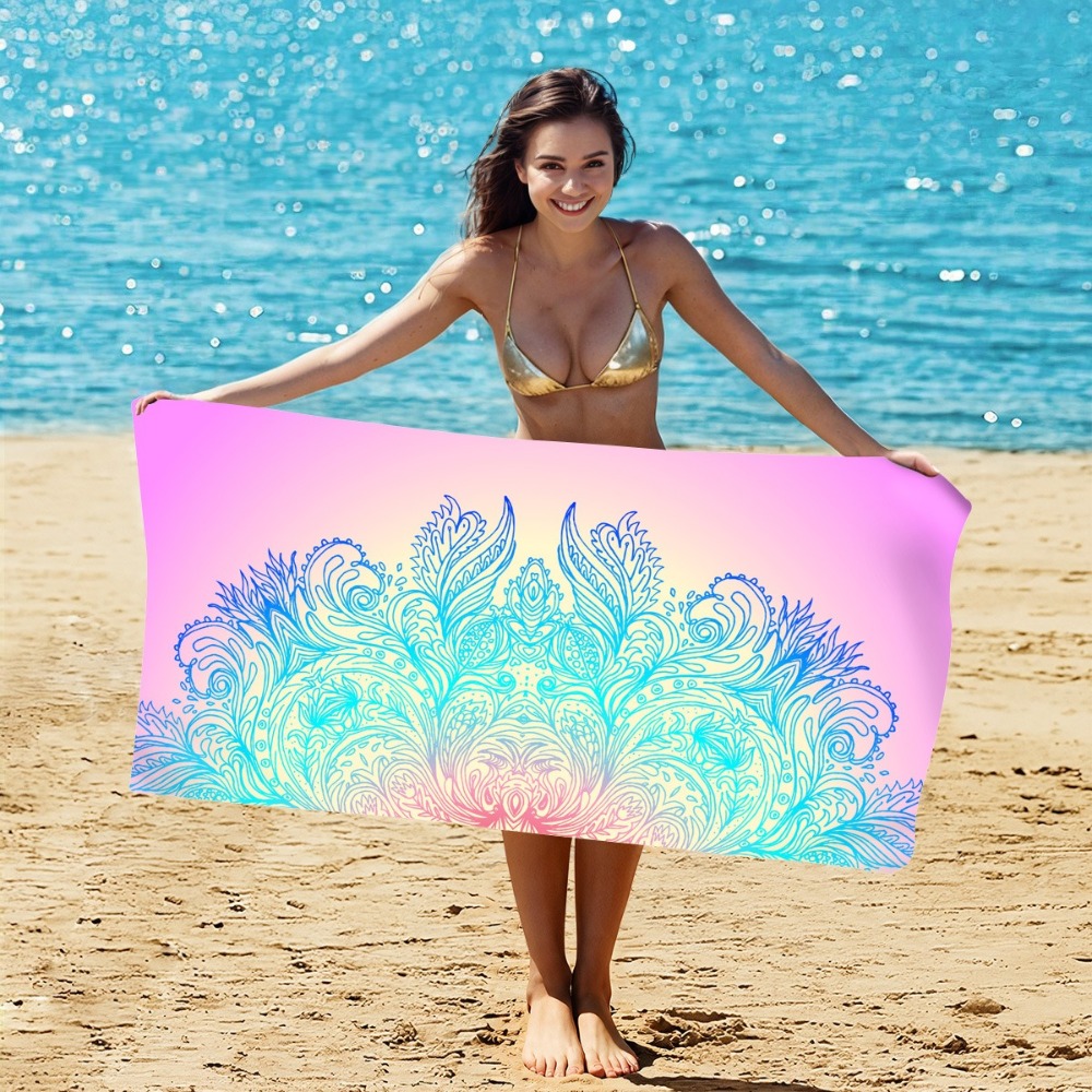 Outdoor Camping Blanket - Handuk Pantai Pola Misterius 80X160CM Handuk