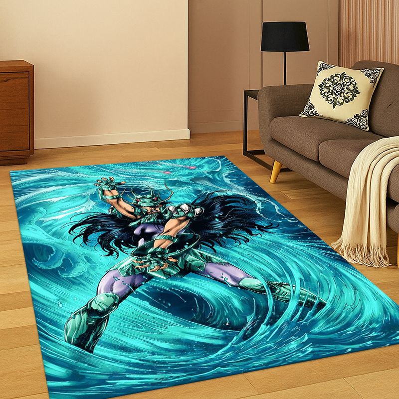 Outdoor Camping Anime - Karpet Anime Saint Seiya untuk Kamar