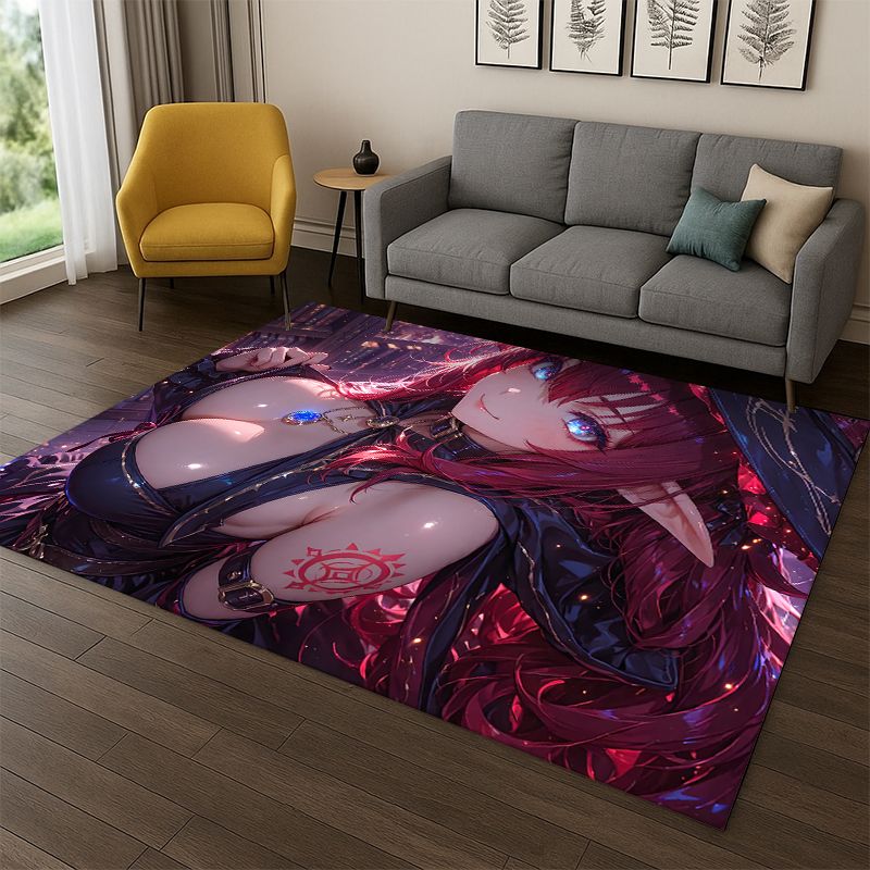 Karpet Karakter Anime Gadis Re - Outdoor Camping Anime ulasan dan harga