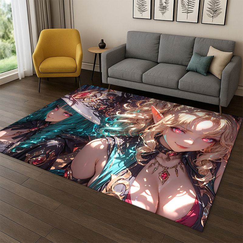 Karpet Karakter Anime Gadis Re - Outdoor Camping Anime ulasan dan harga