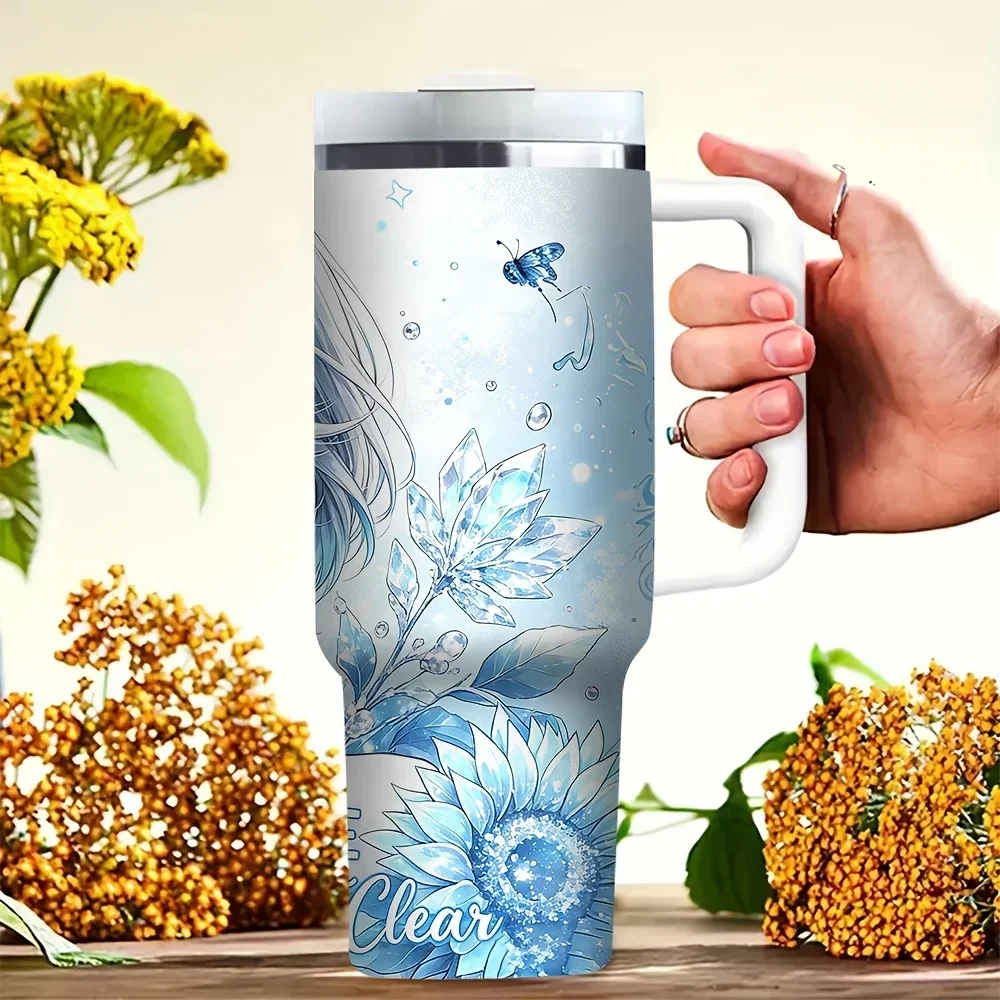 Tumbler 40oz dengan Pegangan,  - Outdoor Camping Anime ulasan dan harga