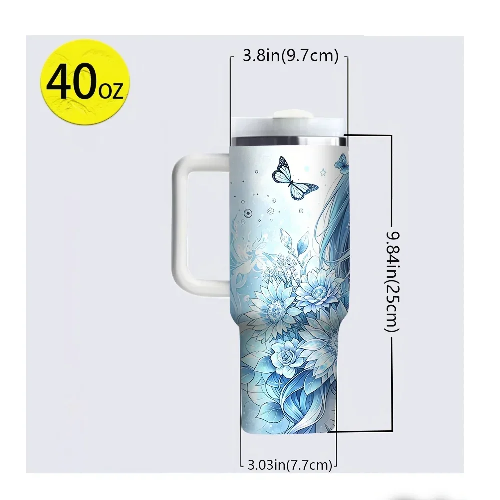 Tumbler 40oz dengan Pegangan,  - Outdoor Camping Anime ulasan dan harga