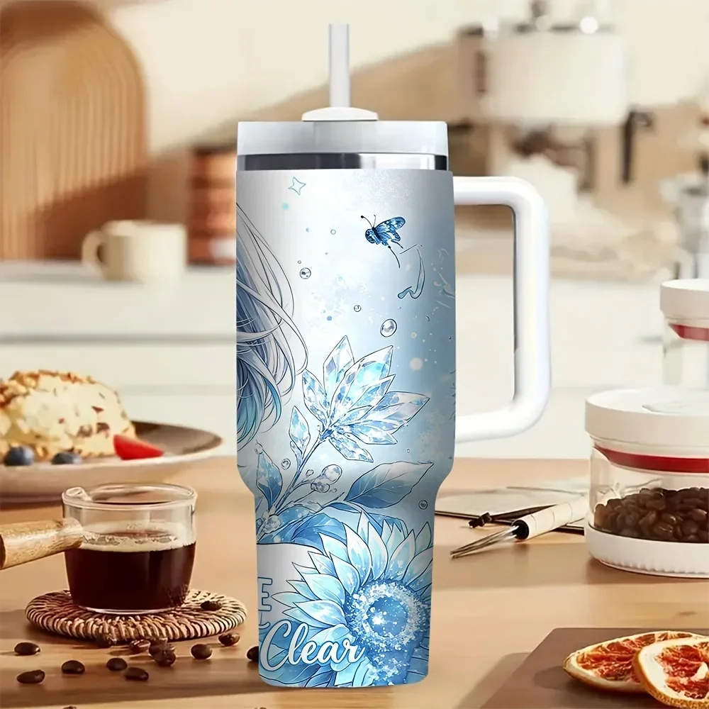 Tumbler 40oz dengan Pegangan,  - Outdoor Camping Anime ulasan dan harga