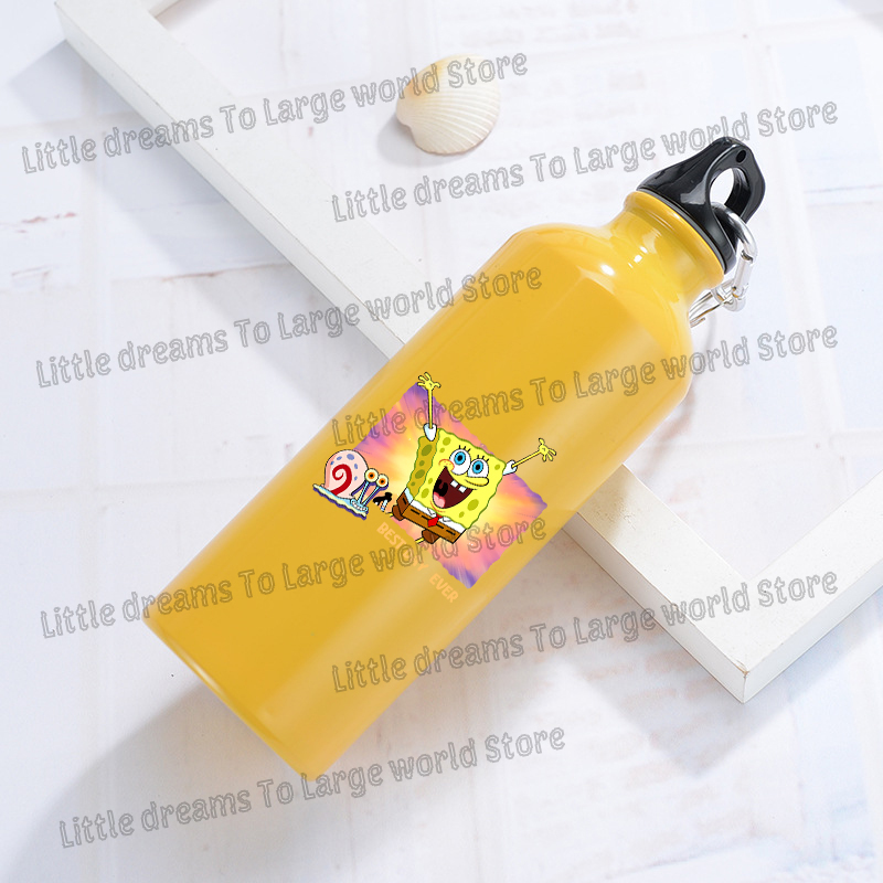Botol Air Aluminium SpongeBob  - Outdoor Camping Anime ulasan dan harga