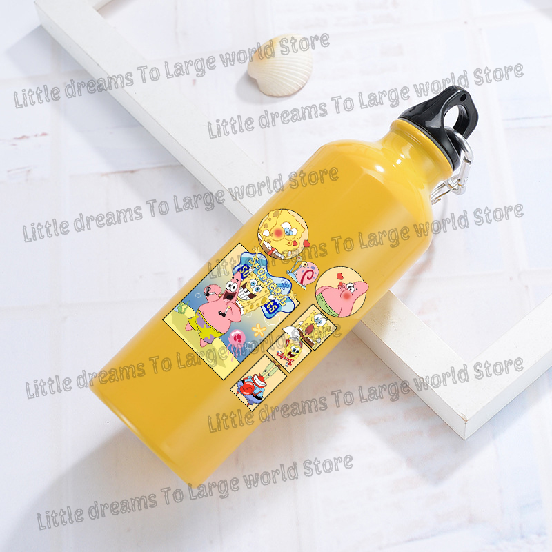 Botol Air Aluminium SpongeBob  - Outdoor Camping Anime ulasan dan harga