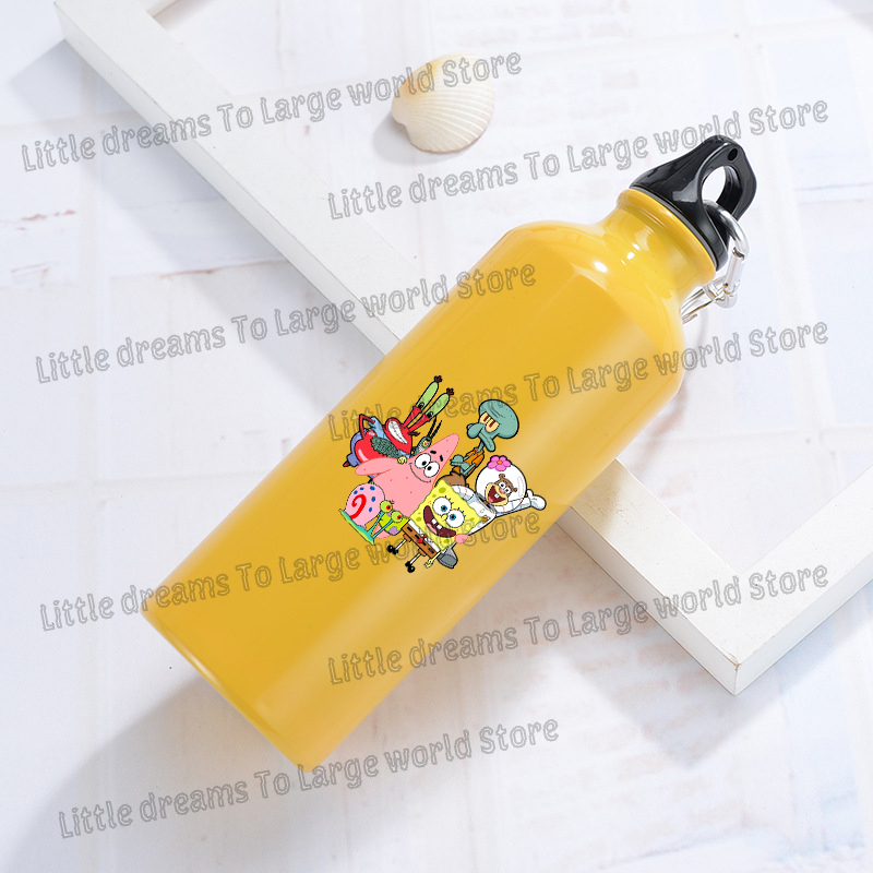 Botol Air Aluminium SpongeBob  - Outdoor Camping Anime ulasan dan harga