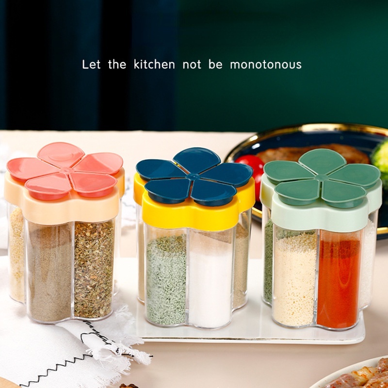 Botol Bumbu Wadah Plastik Boto - Outdoor Camping Kitchen Set ulasan dan harga