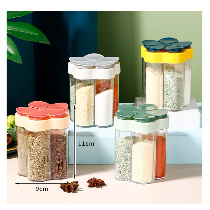 Botol Bumbu Wadah Plastik Boto - Outdoor Camping Kitchen Set ulasan dan harga
