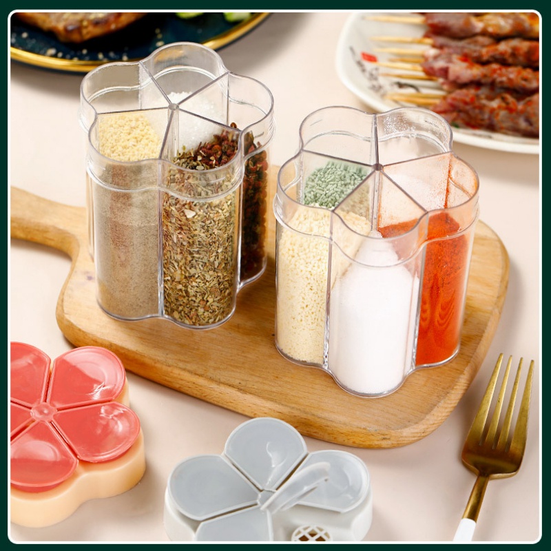 Botol Bumbu Wadah Plastik Boto - Outdoor Camping Kitchen Set ulasan dan harga