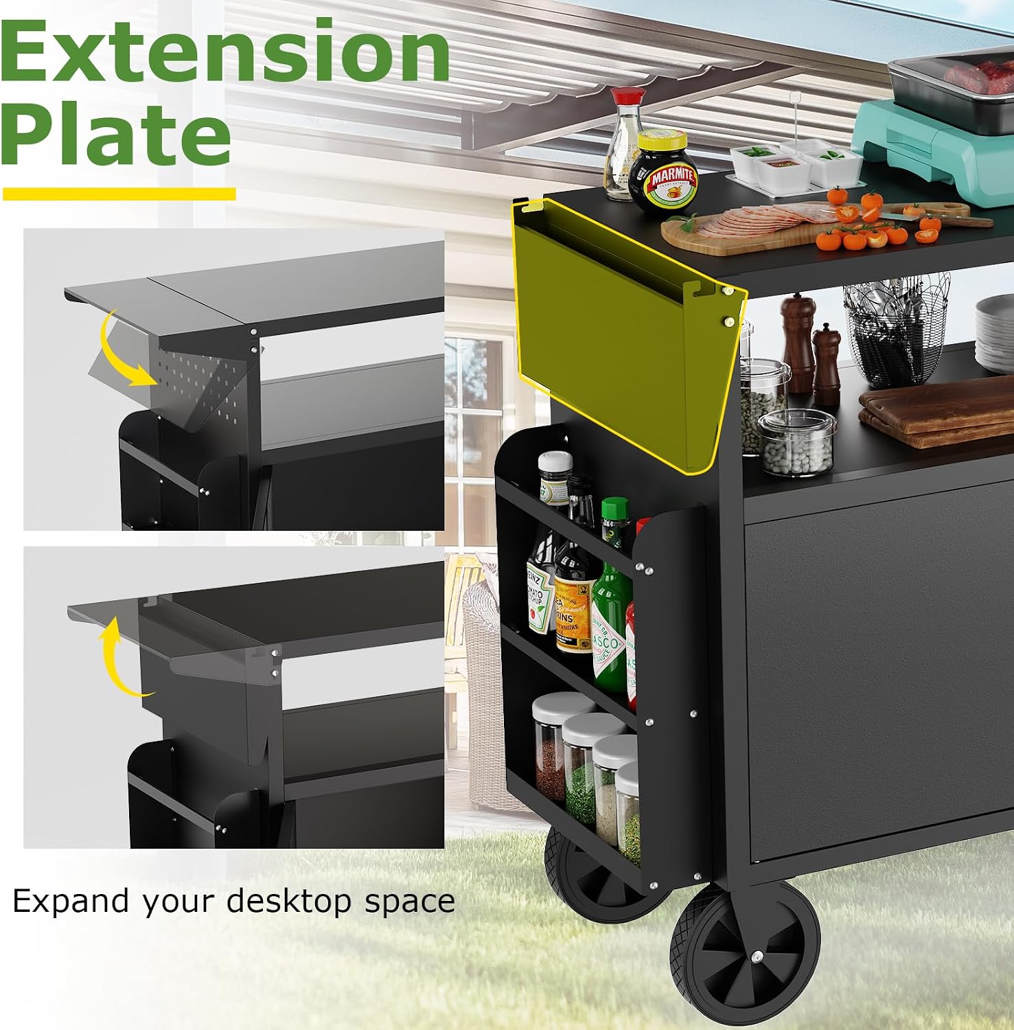 Meja Panggangan Luar Ruangan d - Outdoor Camping Kitchen ulasan dan harga