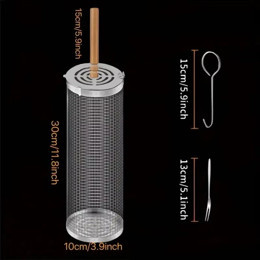 Set Keranjang Panggangan Barbe - Outdoor Camping Grill ulasan dan harga