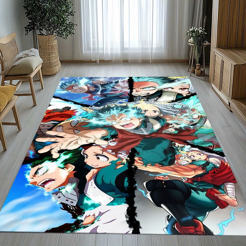 Karpet Lembut Anti-selip Ruang - Outdoor Camping Anime ulasan dan harga
