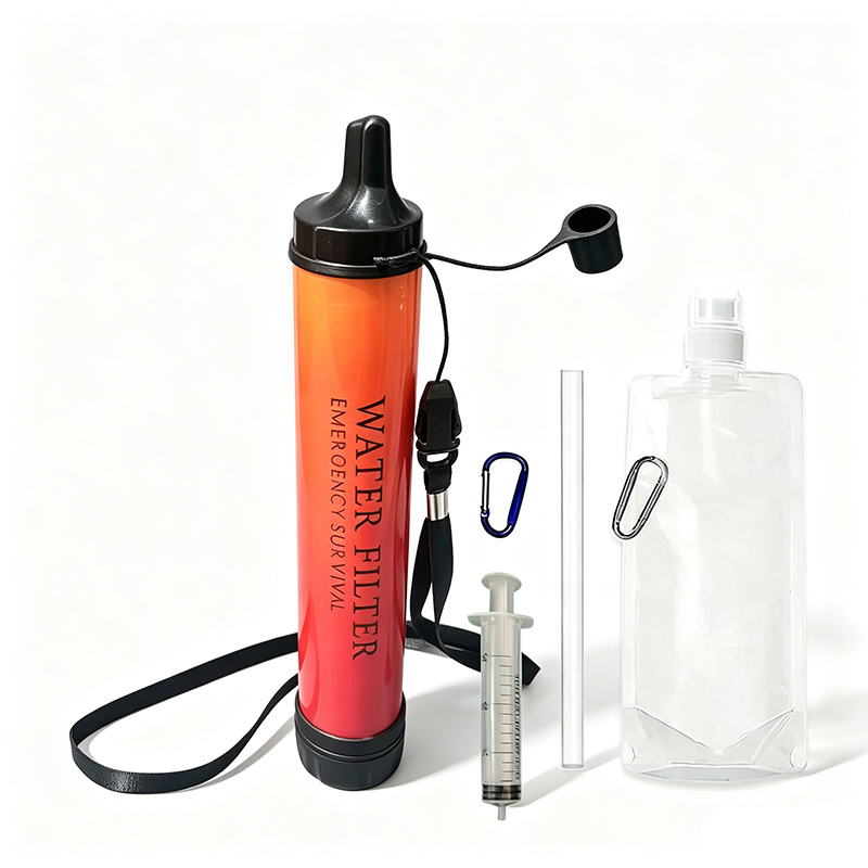 Filter Pemurni Air Darurat unt - Outdoor Camping Water Filter ulasan dan harga
