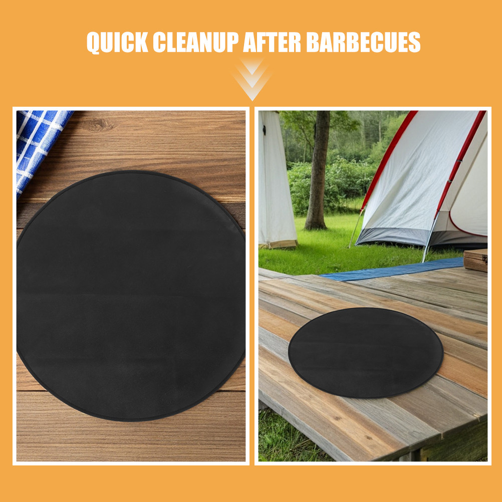 Alas BBQ Tahan Api Bulat 24 In - Outdoor Camping Grill ulasan dan harga
