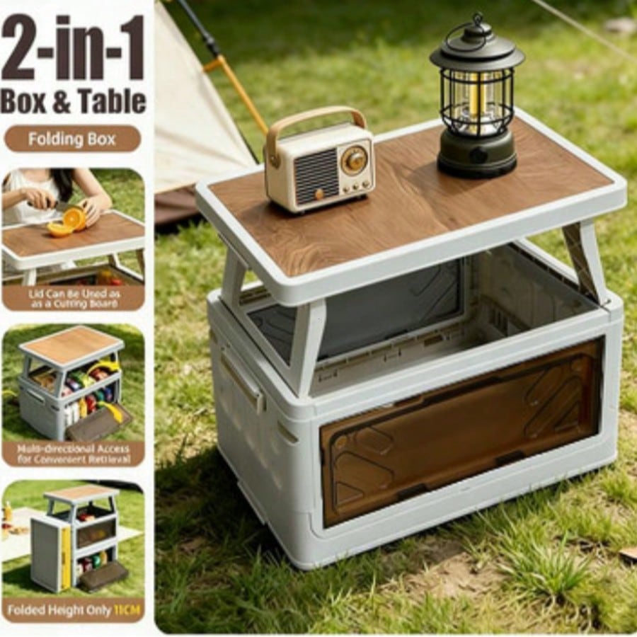 Kotak Penyimpanan Camping Luar - Outdoor Camping Bin ulasan dan harga