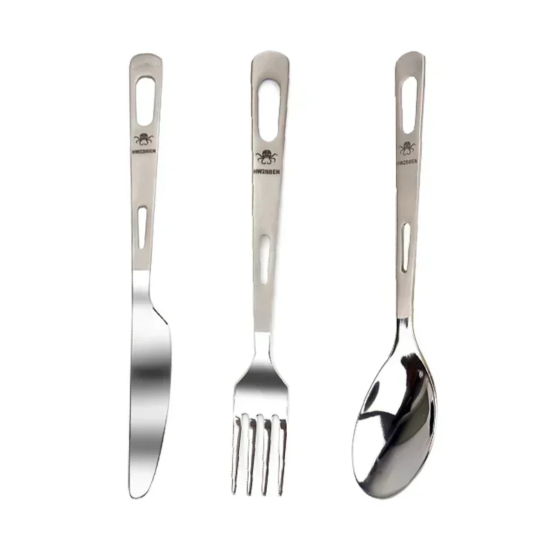 HWZBBEN Set pisau sendok garpu - Outdoor Camping Kitchen Set ulasan dan harga