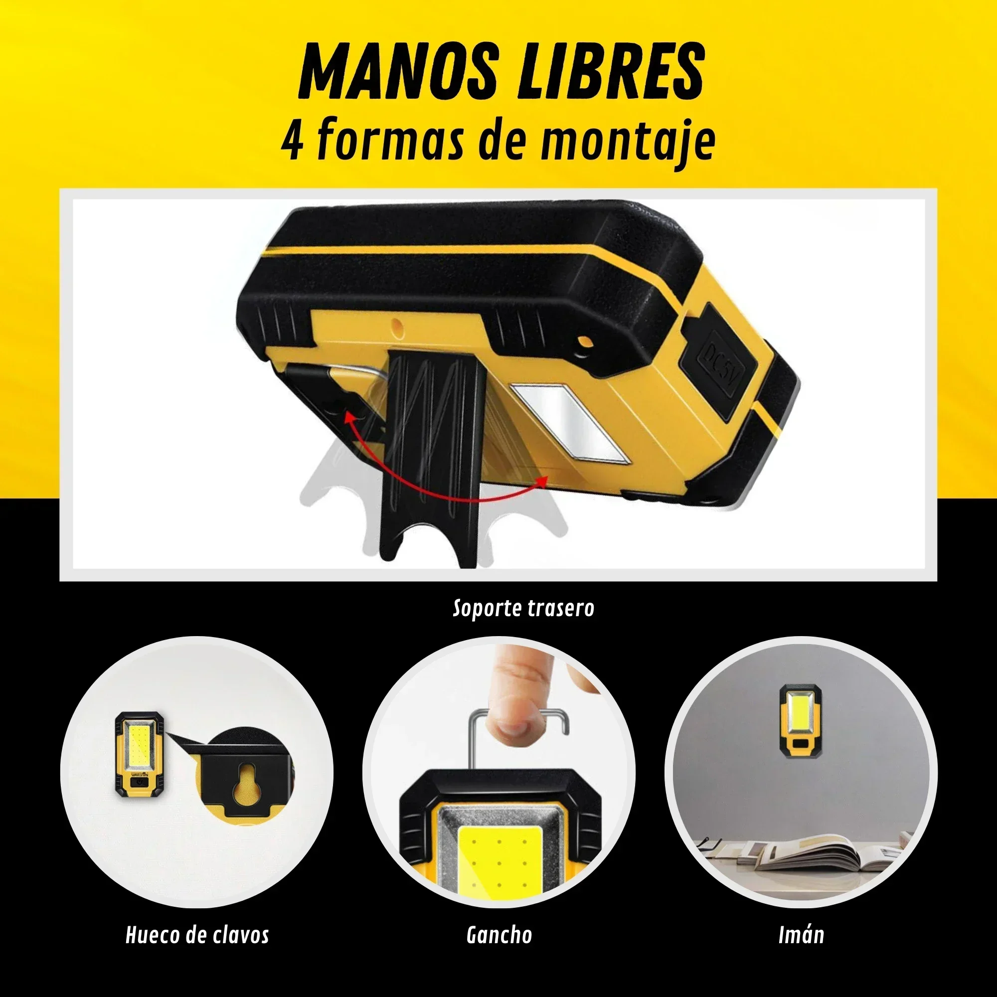 Lampu Kerja Isi Ulang 4000mAh  - Outdoor Camping Light Portable ulasan dan harga