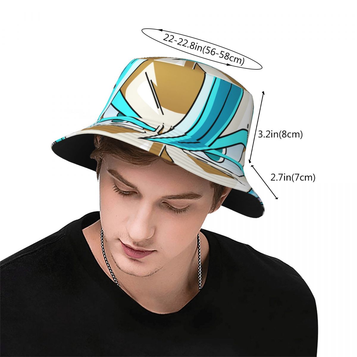 Topi Ember Wanita Topi Pantai  - Outdoor Camping Anime ulasan dan harga
