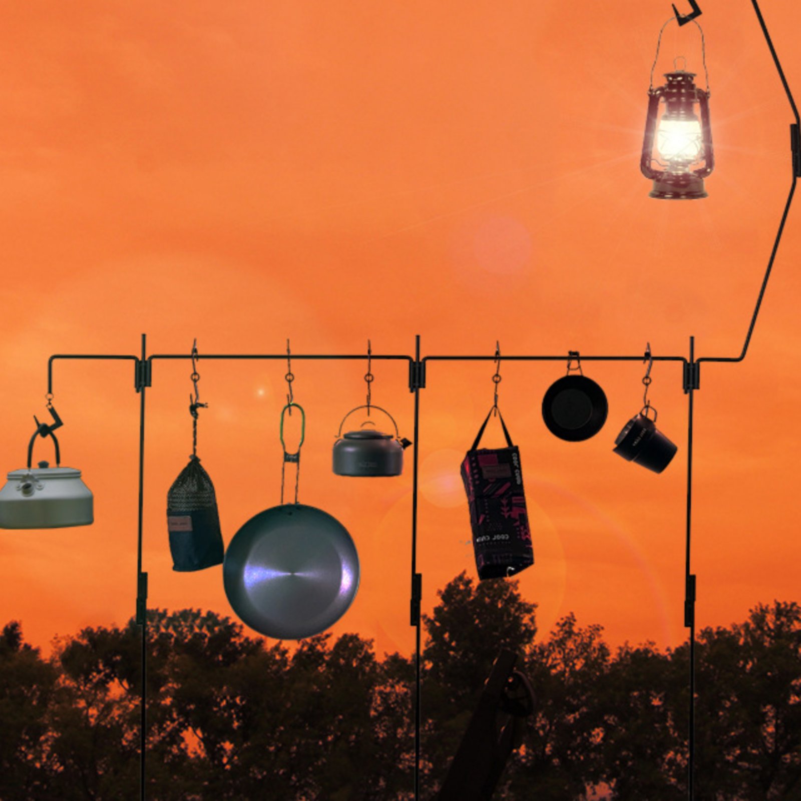 Tiang Lampu Camping Mudah Dira - Outdoor Camping Kitchen ulasan dan harga