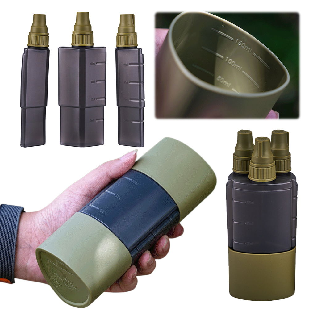 3 In 1 Botol Dispenser Bumbu B - Outdoor Camping Kitchen Set ulasan dan harga