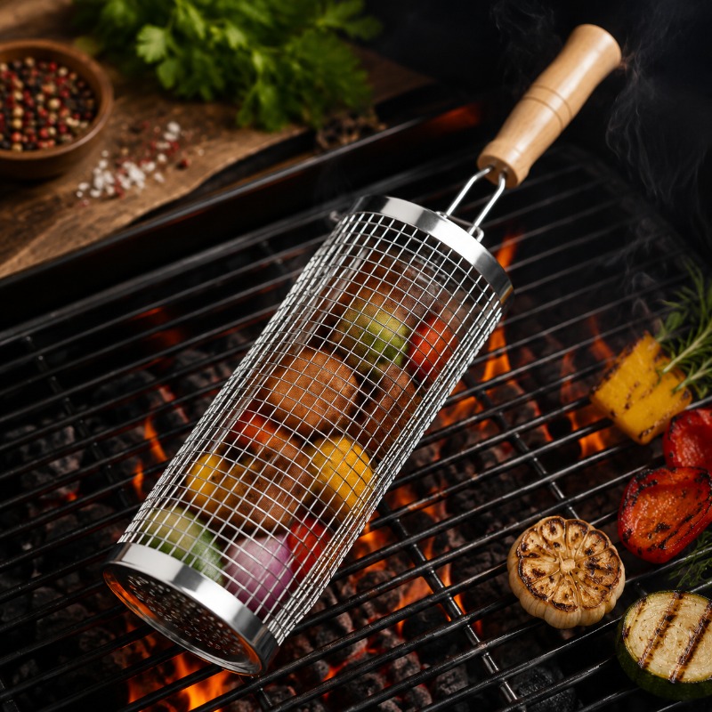 Set Keranjang Panggangan Barbe - Outdoor Camping Grill ulasan dan harga