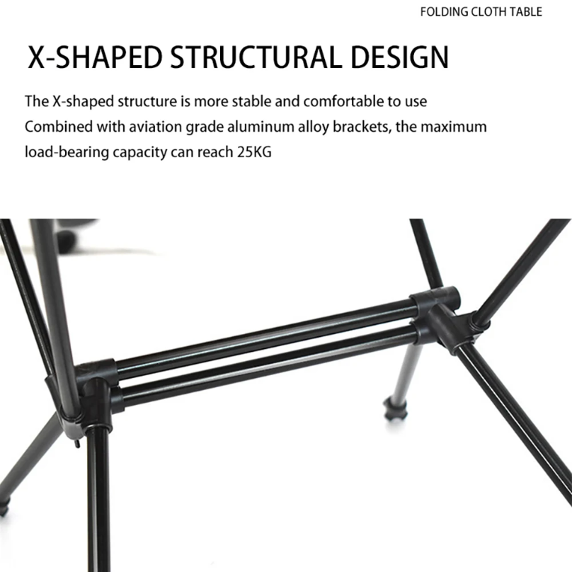 Meja Lipat Kain Oxford untuk B - Camp Table Folding ulasan dan harga