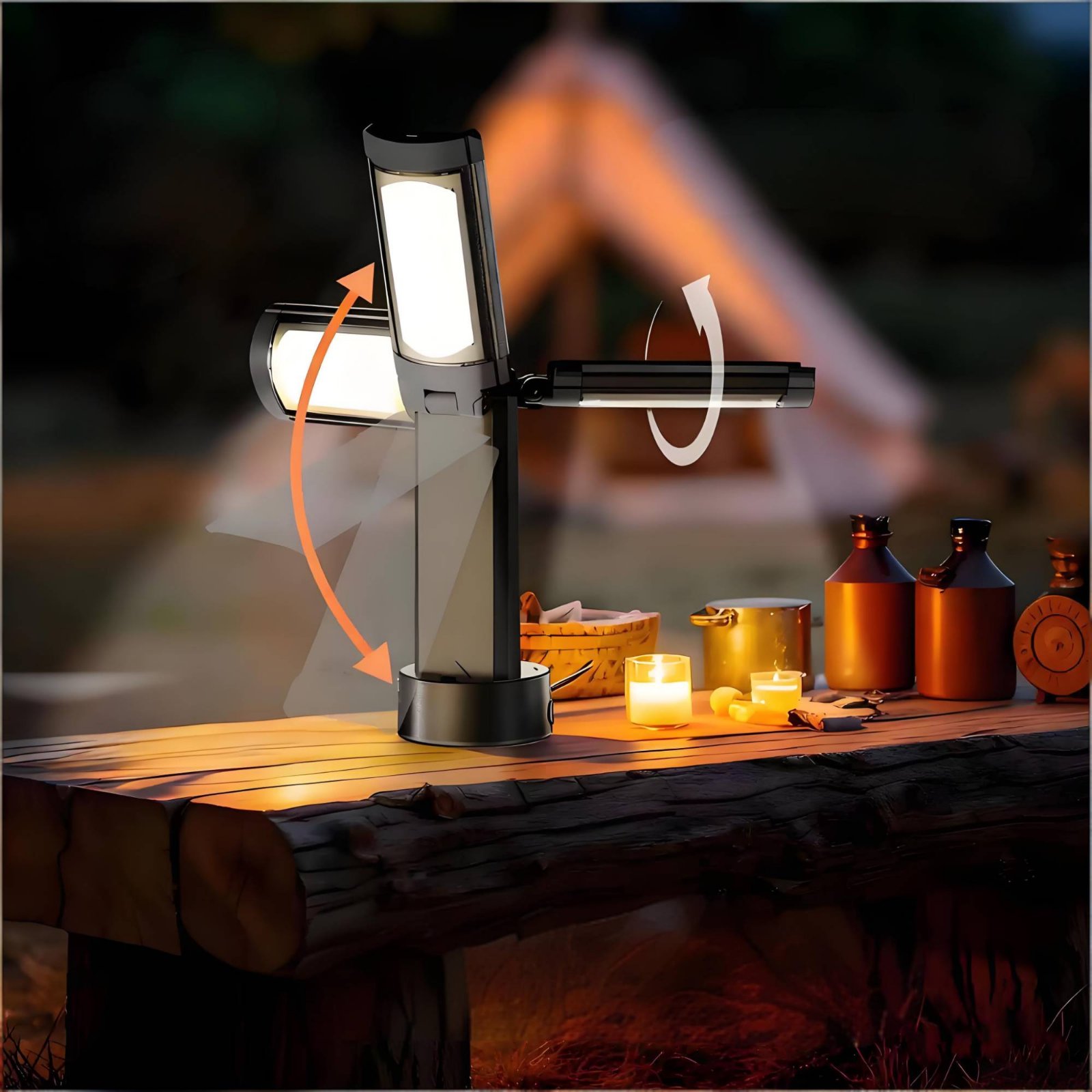 Lampu Tenda Teleskopik Tinggi  - Outdoor Camping Light Portable ulasan dan harga