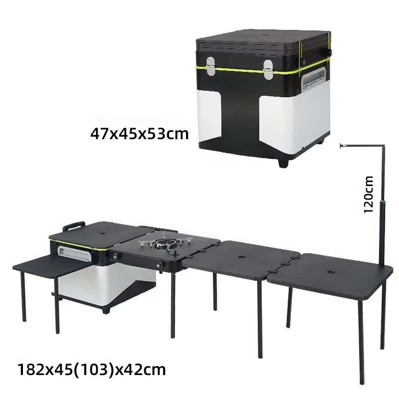 Kotak Dapur Portabel Berkualit - Outdoor Camping Kitchen Set ulasan dan harga