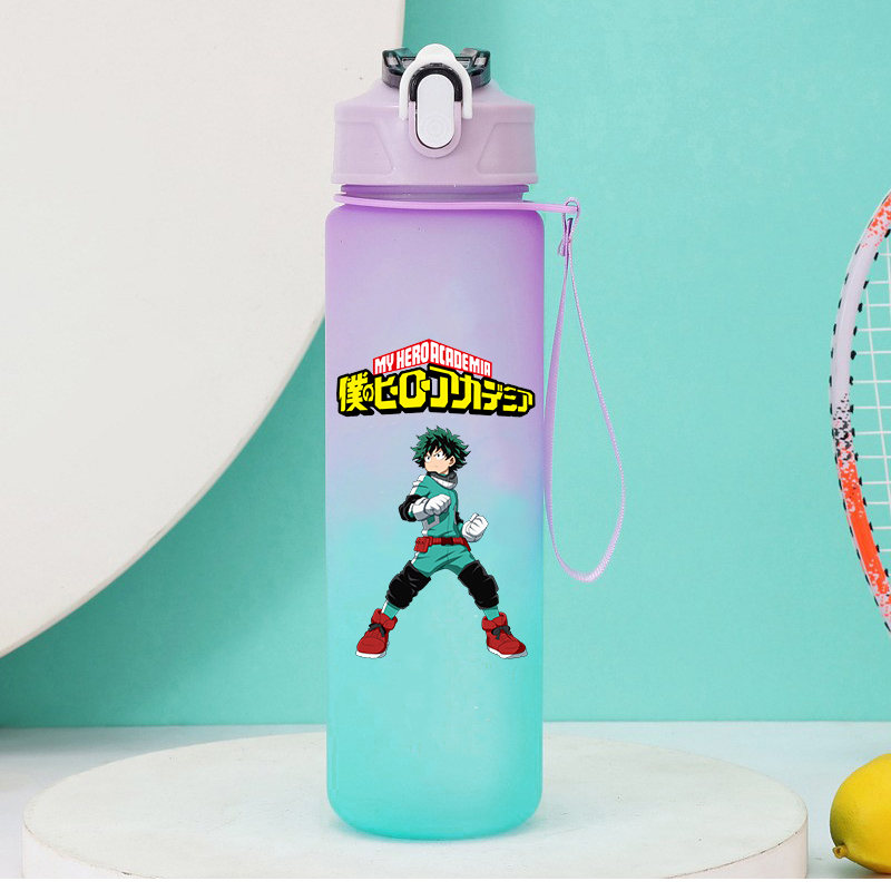750Ml Botol Air Jerami Anime M - Outdoor Camping Anime ulasan dan harga