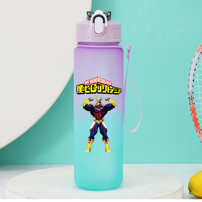 750Ml Botol Air Jerami Anime M - Outdoor Camping Anime ulasan dan harga