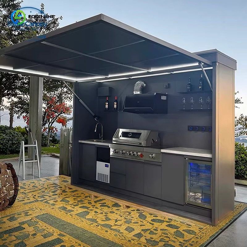 Set Dapur Luar Ruangan Berkema - Outdoor Camping Kitchen Set ulasan dan harga