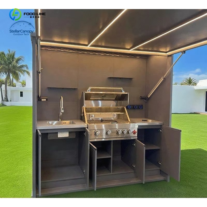 Set Dapur Luar Ruangan Berkema - Outdoor Camping Kitchen Set ulasan dan harga