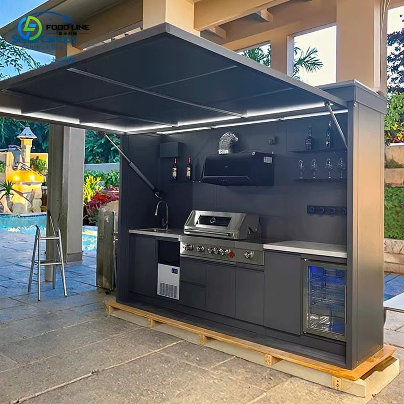 Set Dapur Luar Ruangan Berkema - Outdoor Camping Kitchen Set ulasan dan harga