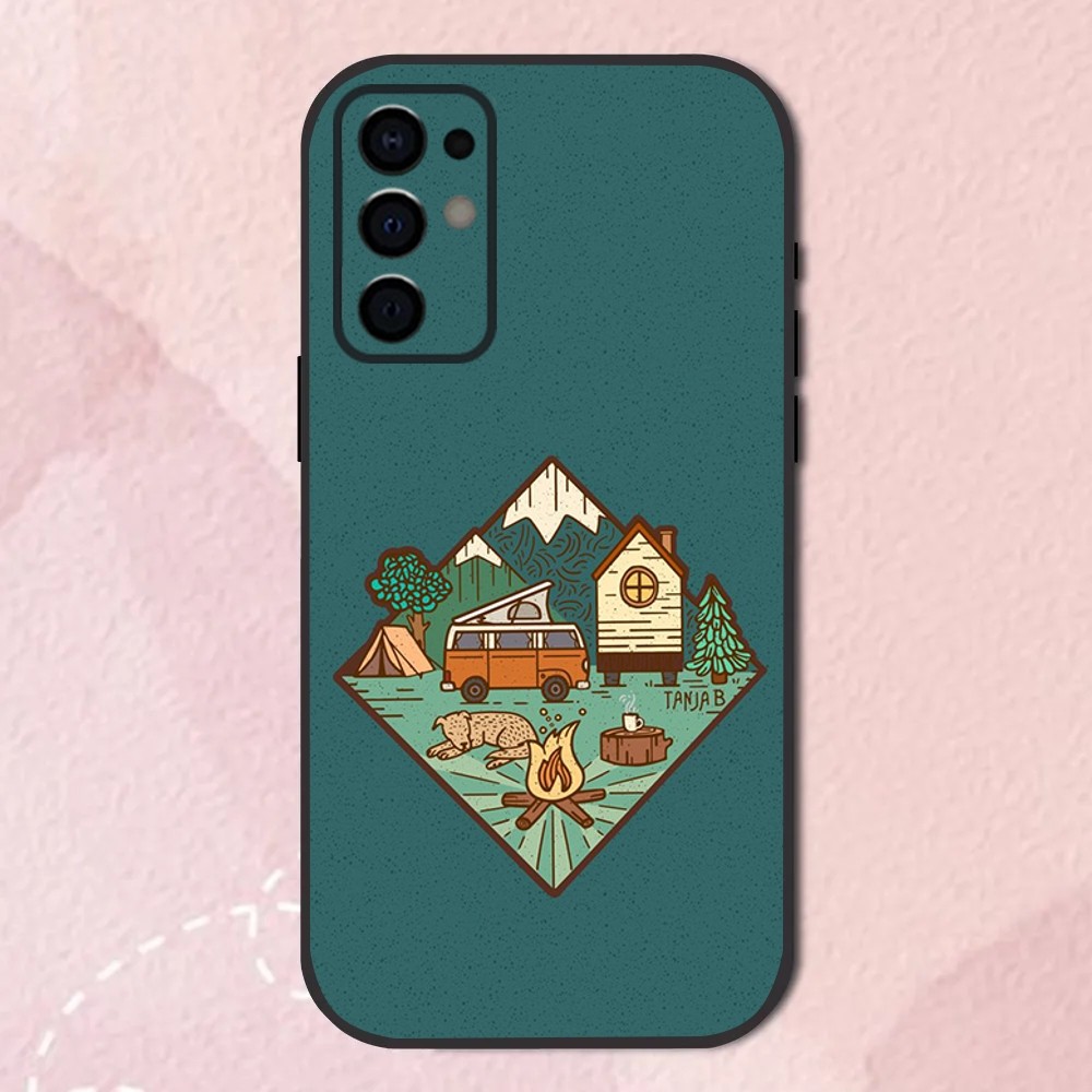 Casing ponsel berkemah luar ru - Outdoor Camping Anime ulasan dan harga