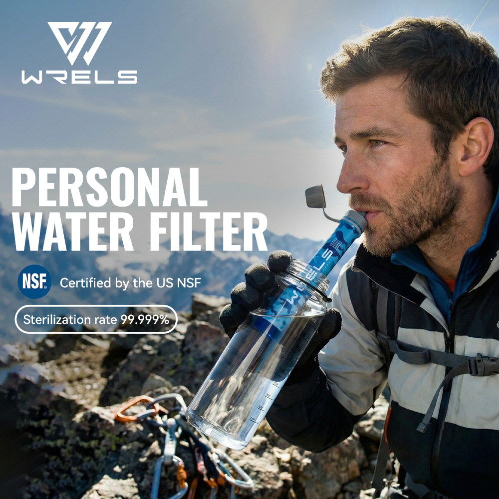 WRELS Set Filter Air Portabel  - Outdoor Camping Water Filter ulasan dan harga