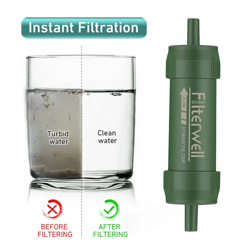 Westtune Filter Air Mini Luar  - Outdoor Camping Water Filter ulasan dan harga