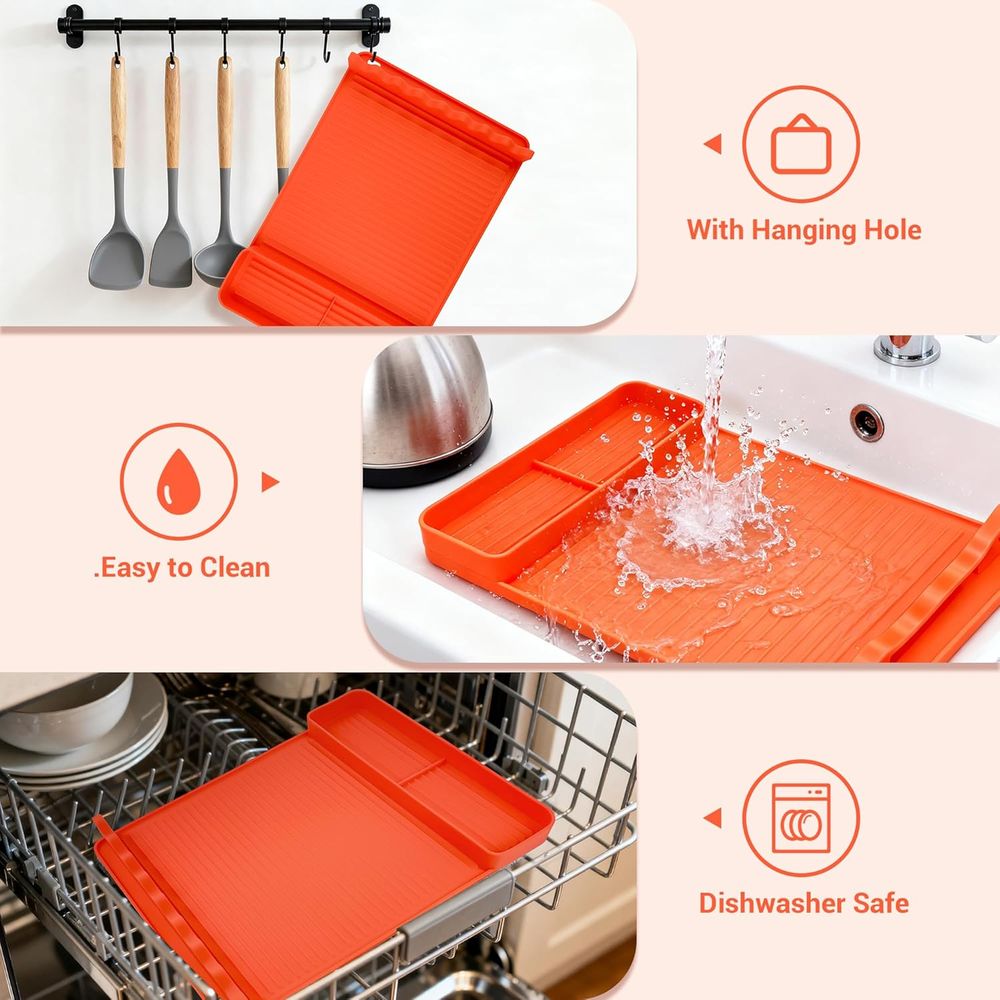 Alas Panggangan Silikon Tahan  - Outdoor Camping Grill ulasan dan harga